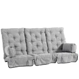 Canyon hammockdynor hög rygg, Titangrå strukturdralon