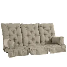 Canyon hammockdynor hög rygg, Beige strukturdralon