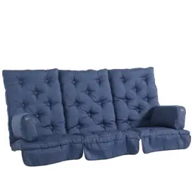 Canyon hammockdynor hög rygg, Blå strukturdralon