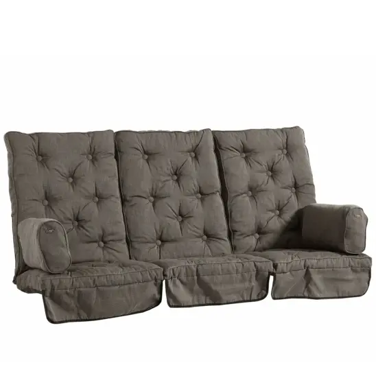 Fritab Hammockdynor hög rygg, Taupe strukturdralon