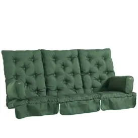 Canyon hammockdynor hög rygg, Grön strukturdralon