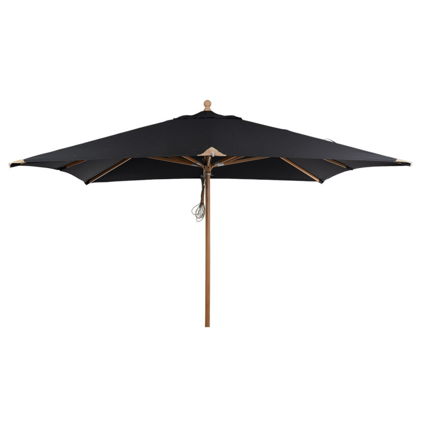 Brafab Como parasoll svart 300x300 cm