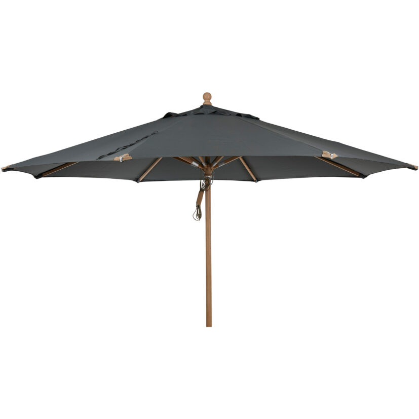 Brafab Parma parasoll Ø350 cm grå