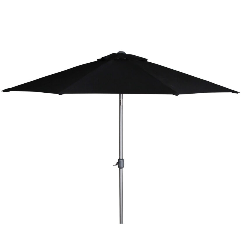 Andria 3 meters-parasoll i svart från Brafab.