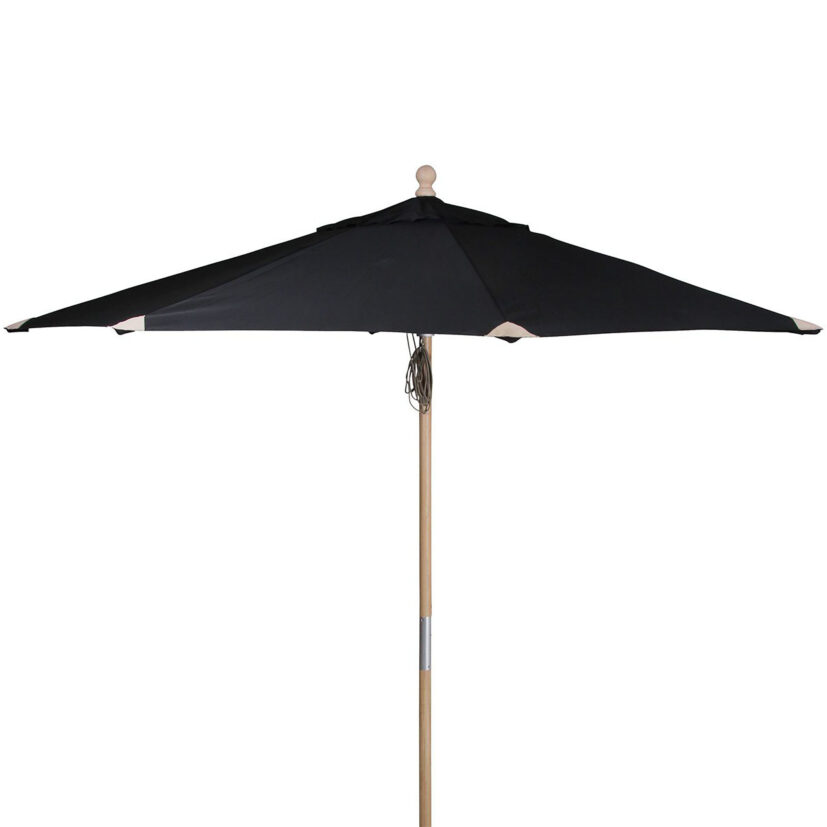 Reggio parasoll i färgen svart.