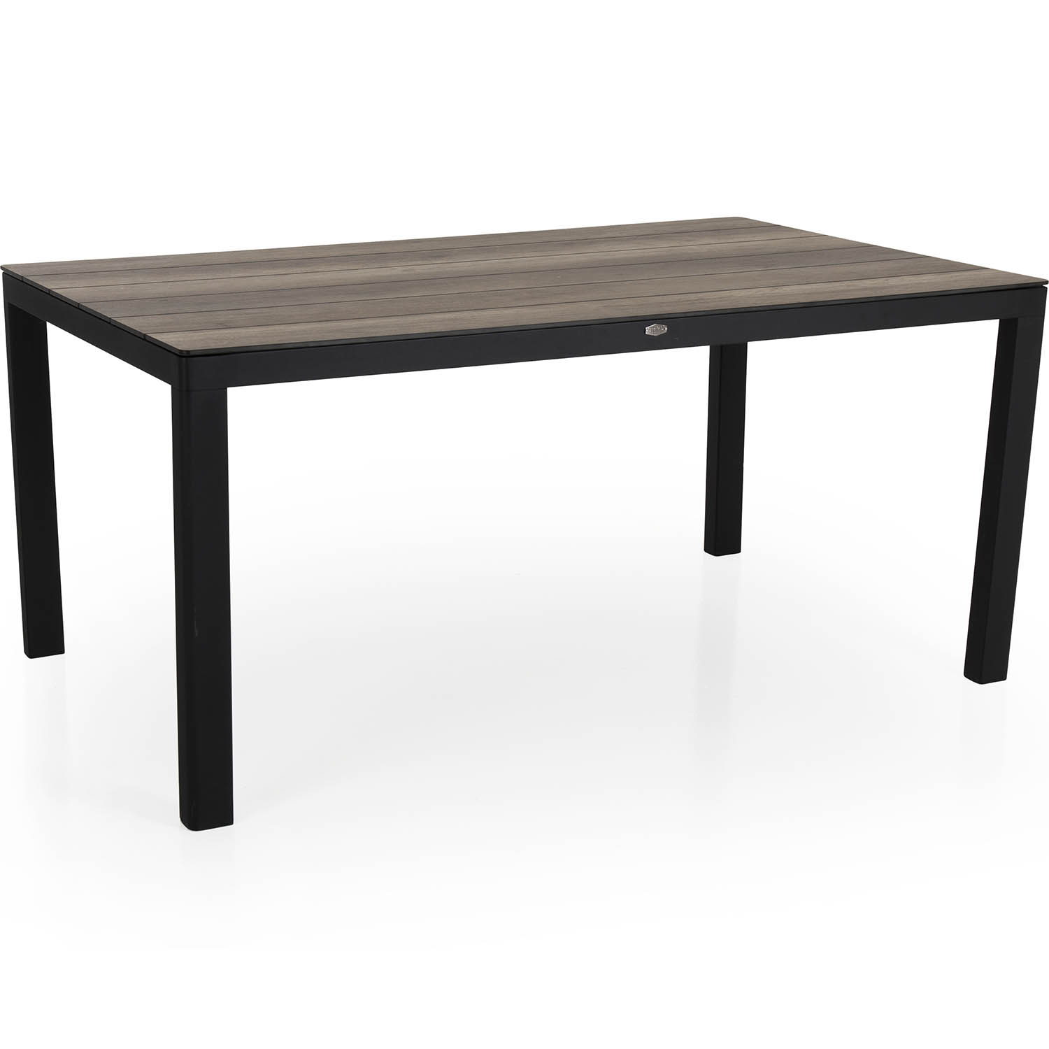 Rodez matbord svart 160×95 cm