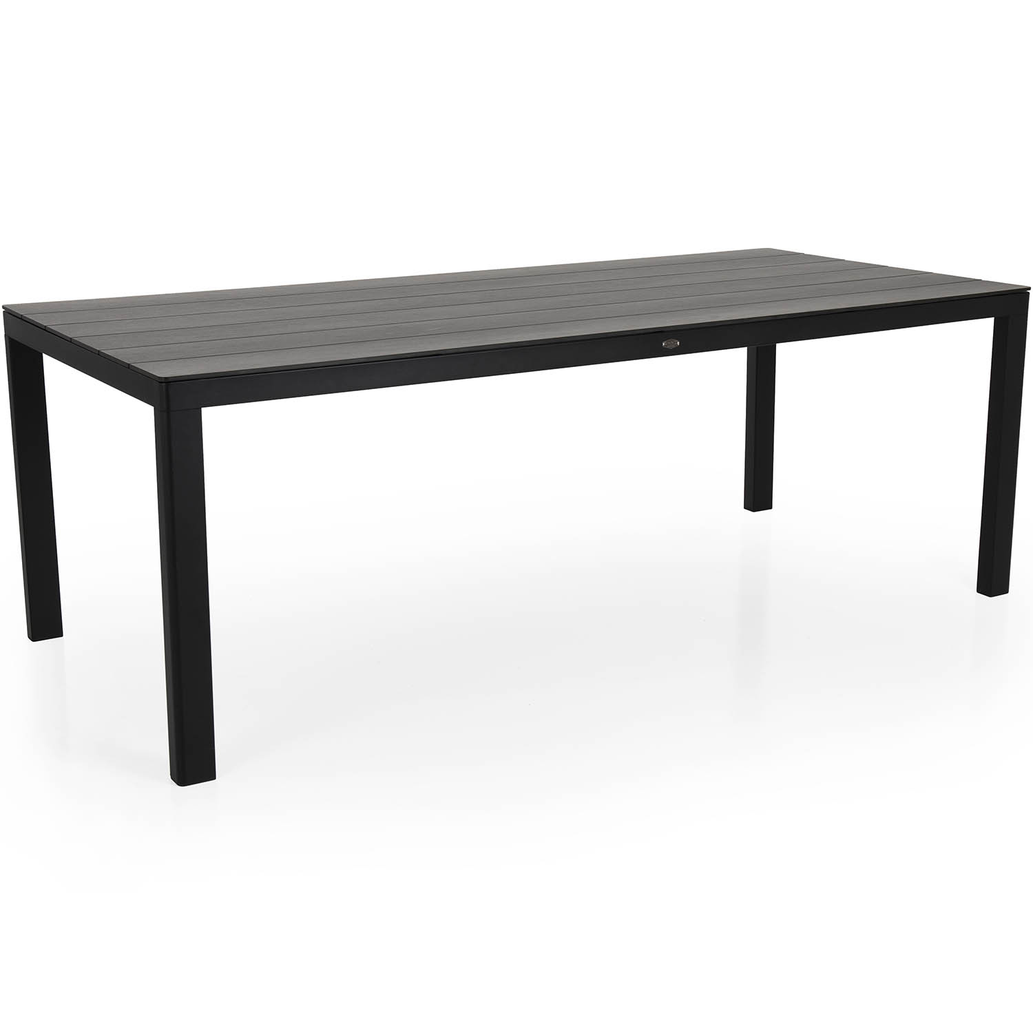 Rodez matbord svart 209×95 cm