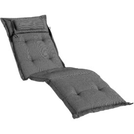 Canyon däckstolsdyna - granitgrå, B52 cm