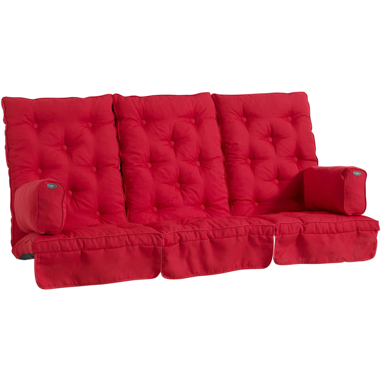 Canyon hammockdynor hög rygg, Röd strukturdralon