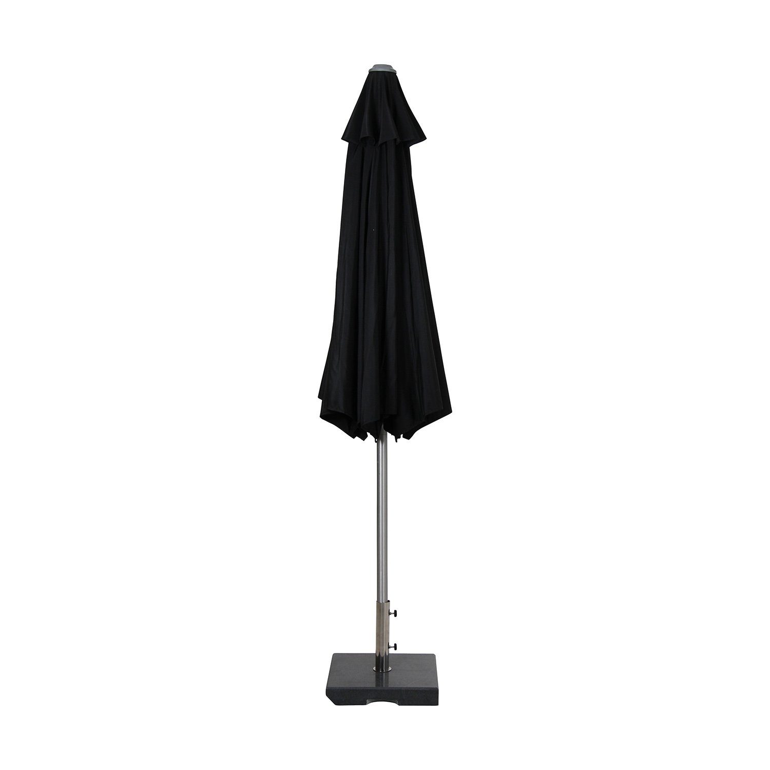 Andria tiltbart parasoll i svart från Brafab.
