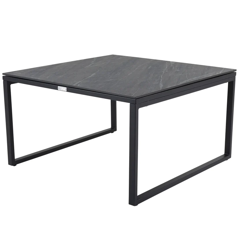 Talance soffbord svart 80x80 cm