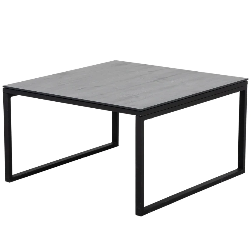 Talance soffbord svart 80x80 cm