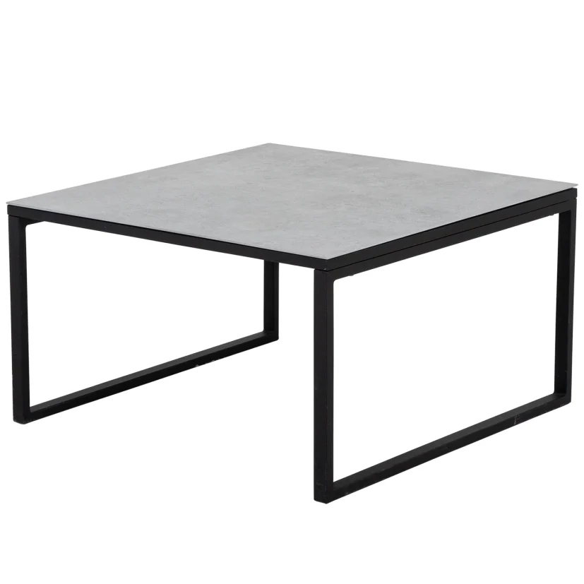 Talance soffbord svart 80x80 cm