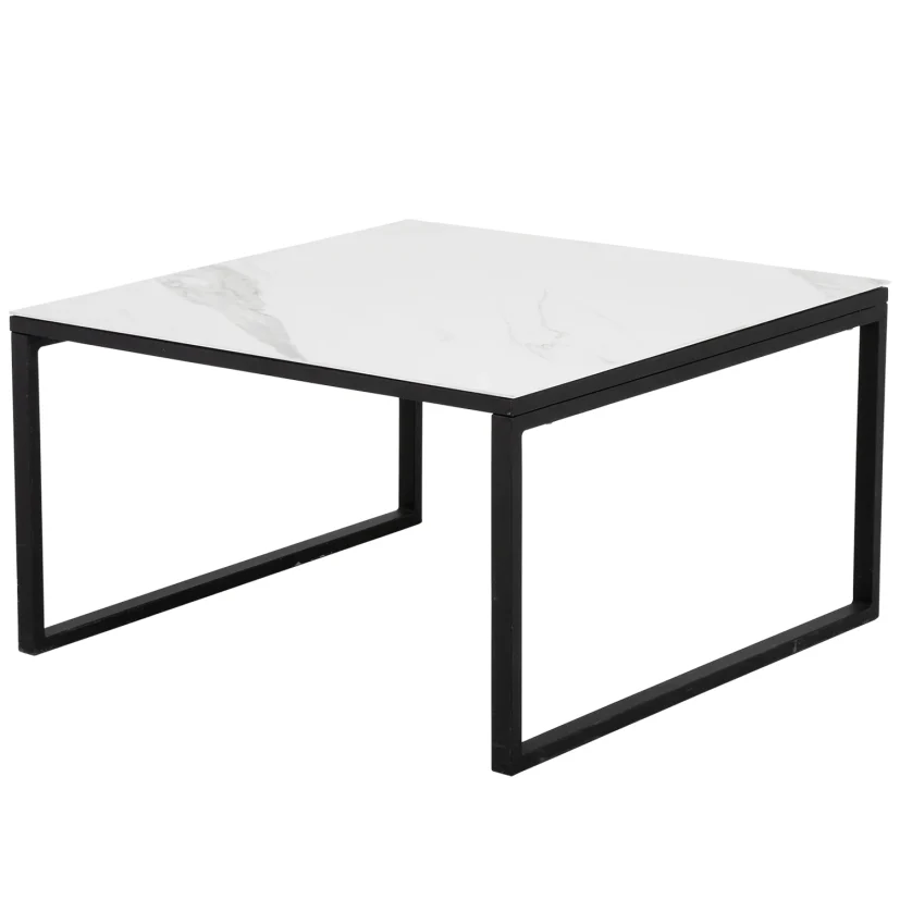Talance soffbord svart 80x80 cm