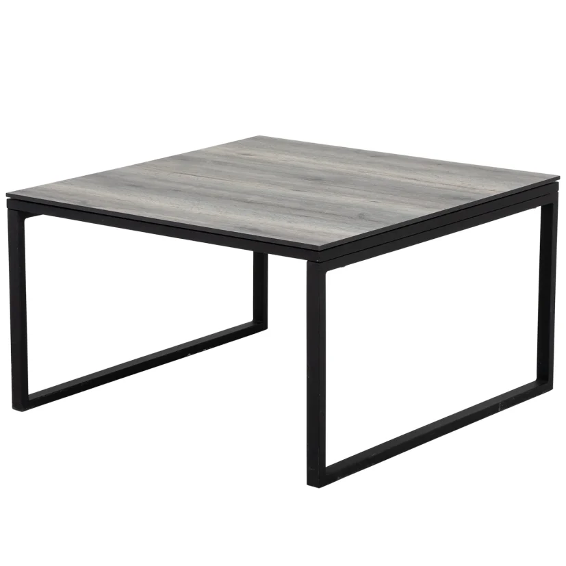 Talance soffbord svart 80x80 cm