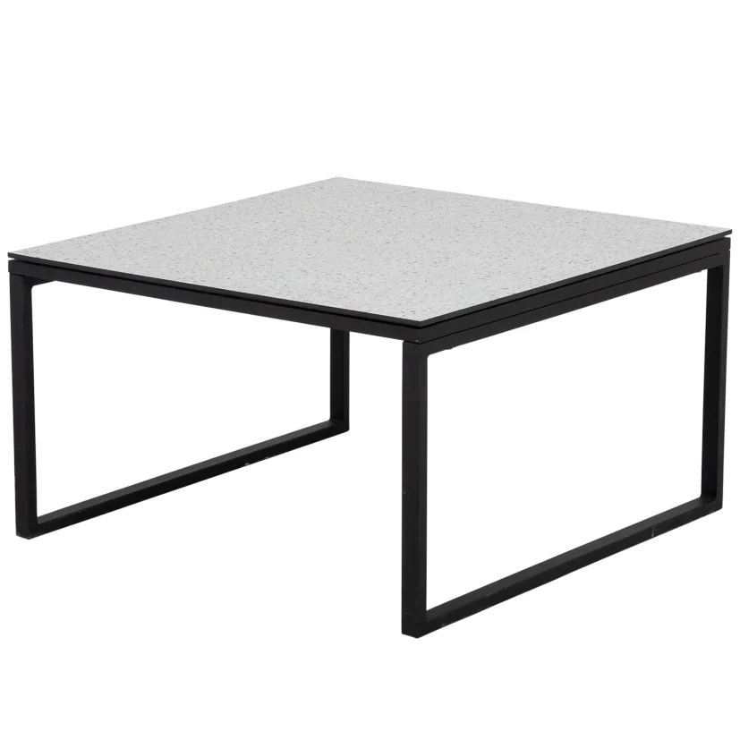 Talance soffbord svart 80x80 cm