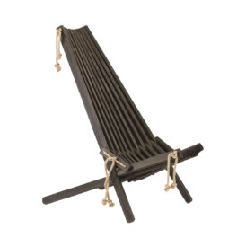 Ecochair original vilstol Furu oljad svart