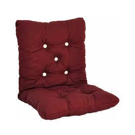 Minivik flockdyna vinröd dralon