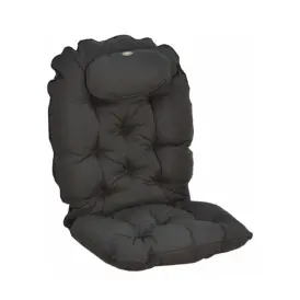 Snurr och gung Lyx dyna svart strukturdralon