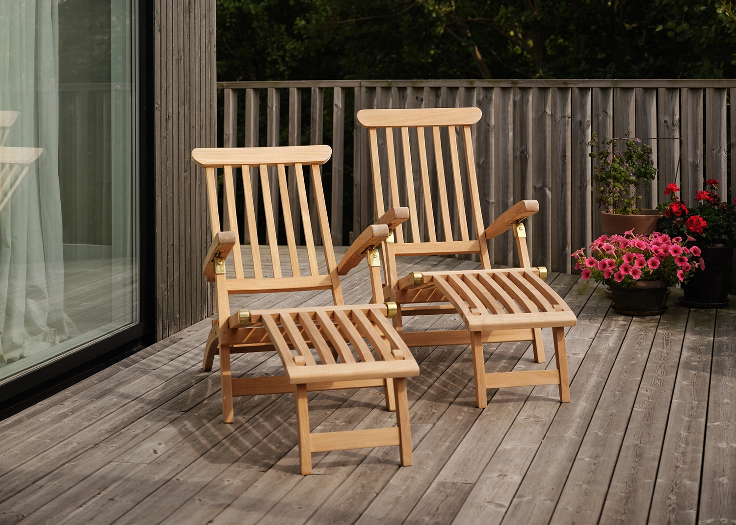 Jackson däckstol teak