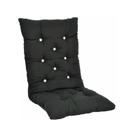 Flockdyna Hög svart dralon, 56 cm