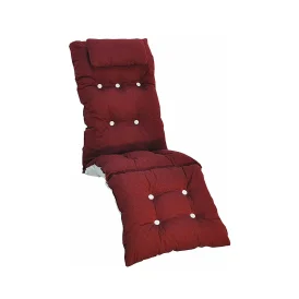 Baden-Baden flockdyna vinröd dralon