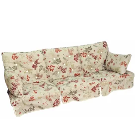 Hammockdynor låg rygg bomull - nature