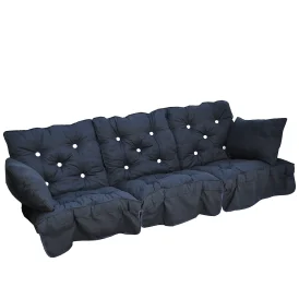 Hammockdynor låg rygg dralon - blå