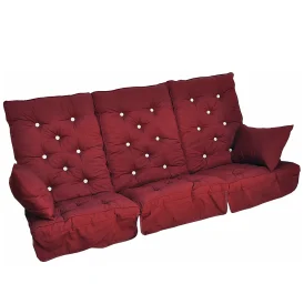 Hammockdynor hög rygg dralon - vnröd