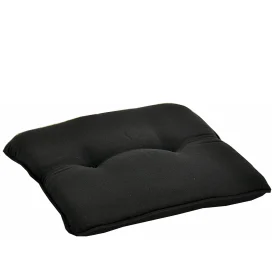 Fiji sittdyna svart dralon 40×42 cm