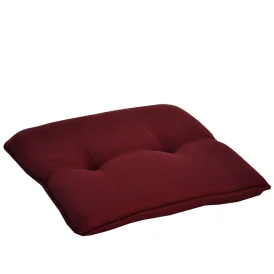 Fiji sittdyna vinröd dralon 40×42 cm