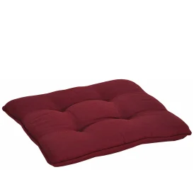 Laos sittdyna vinröd dralon 42×45 cm