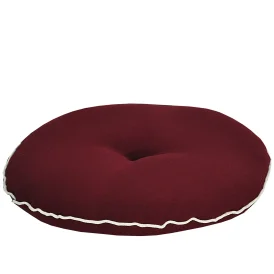 Wien sittdyna vinröd dralon Ø37 cm