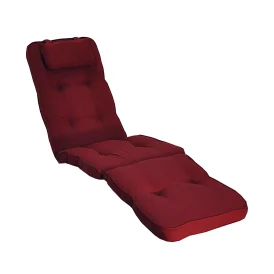 Woodline Däckstolsdyna vinröd dralon, B50 cm