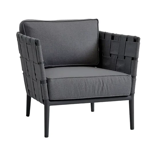 Conic fåtölj inkl. gråa AirTouch dynor