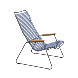 Click vilstol duvblå