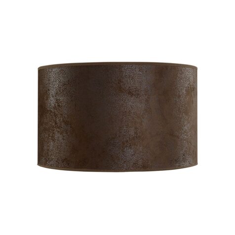 Cylinder lampskärm i storleken 25 cm från Artwood, denna i brun mocka.