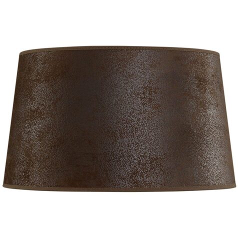 Classic lampskärm i brun mocka från Artwood.