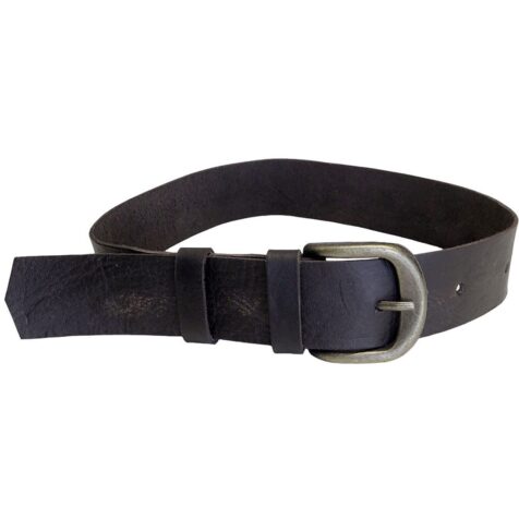 Läderband med metallspänne från Artwood.