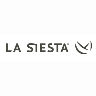Logotyp för varumärket La Siesta som säljer hängmattor.