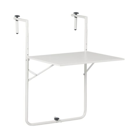 Tavo balkongbord i vitt.