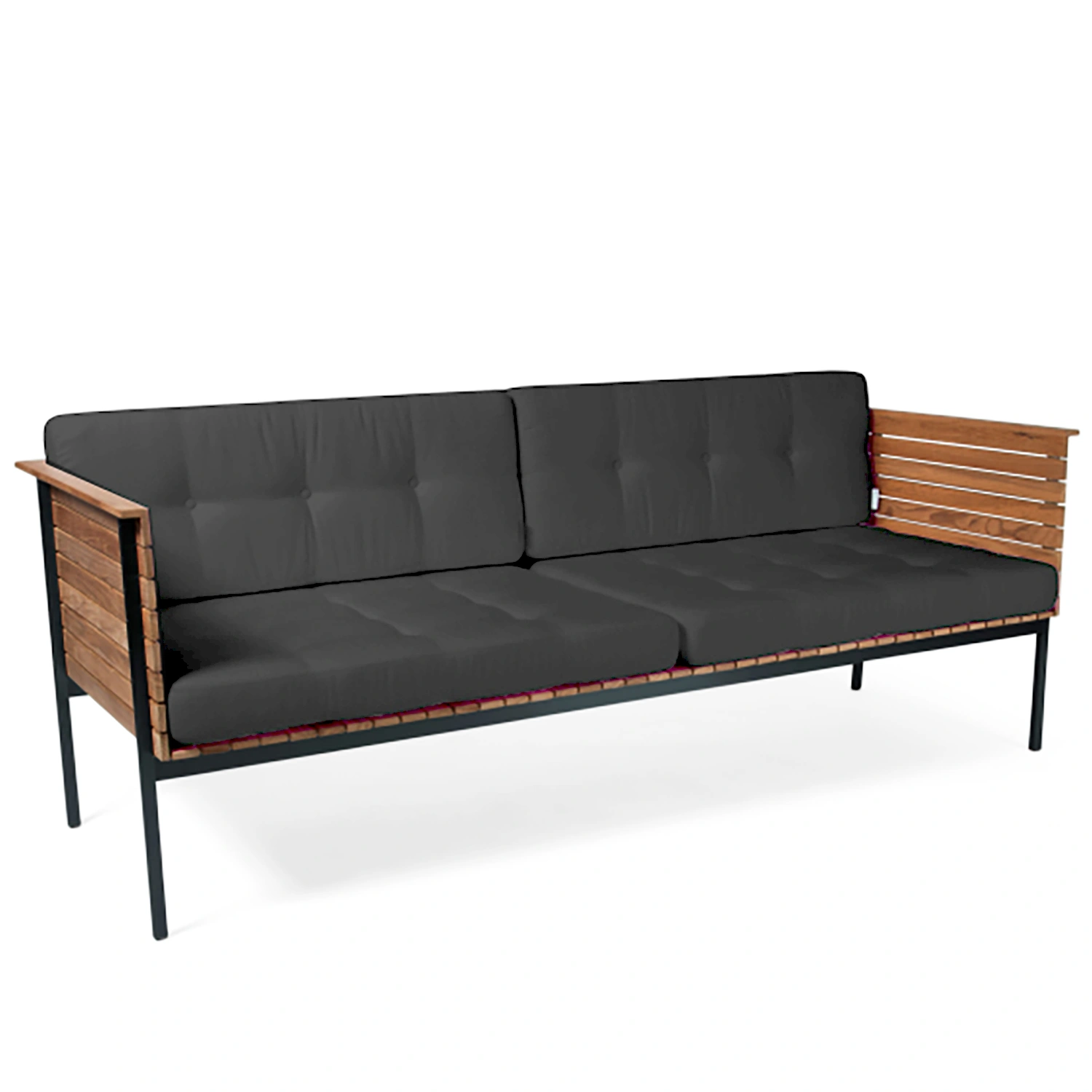 Product Image for Häringe soffa sooty/teak inkl. dynor