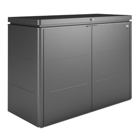 HighBoard förvaringsbox 160, mörkgrå, från Biohort