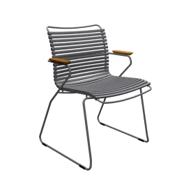 Click karmstol mörkgrå