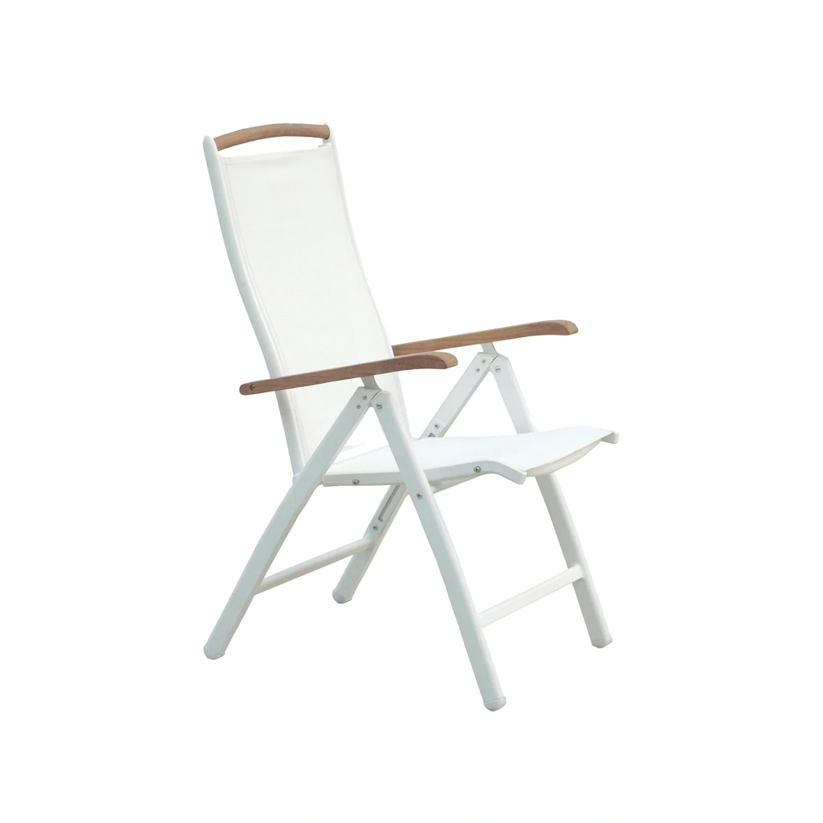 Nydala positionsstol vit/vit/teak