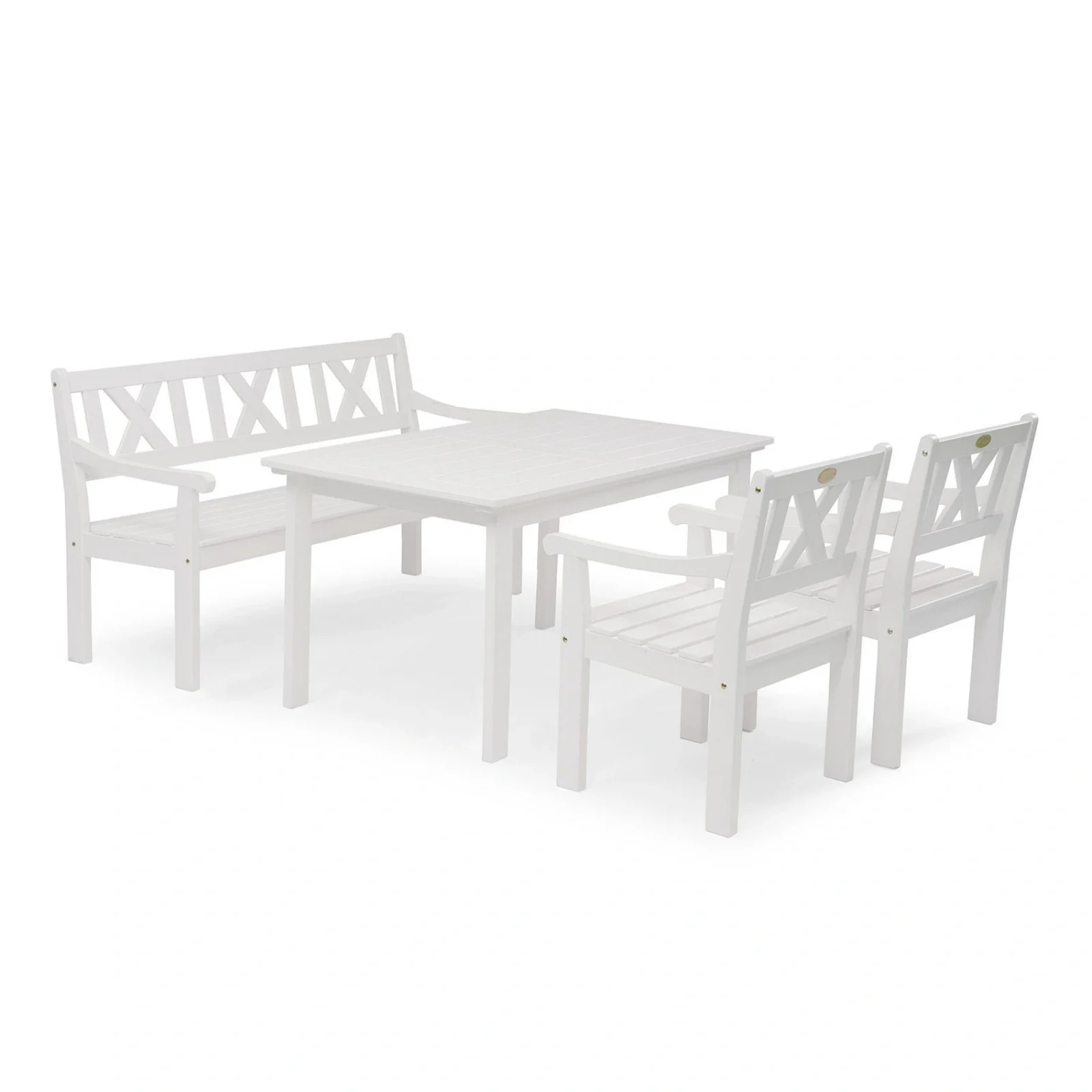 Läckö matgrupp vit - 1 soffa, 2 fåtöljer