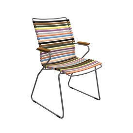 Click karmstol hög rygg multifärgad 1