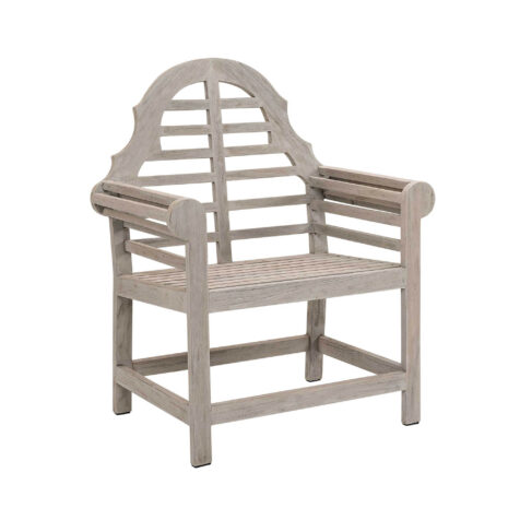 Artwood Vintage Outdoor karmstol instant grey teak