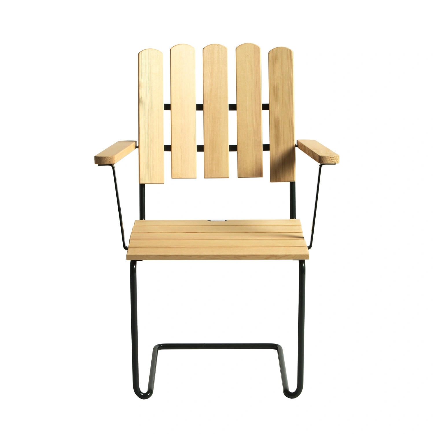 A2 fåtölj oljad furu/mörkgrön - Bild 9