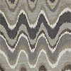Färgprov av tyget Rave Wave Grey T51079-8.